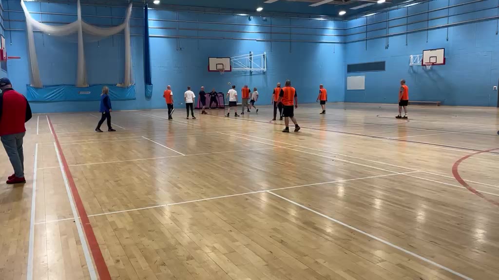 Walking football session clip 2