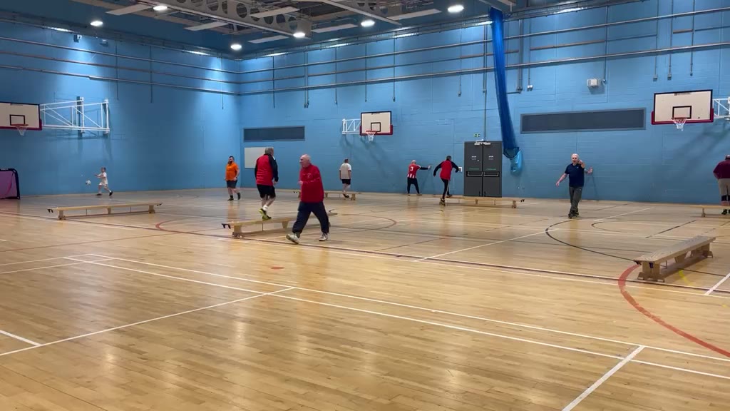 Walking football session clip 4